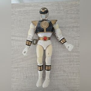 Mighty Morphing Power Rangers white ranger 93 bandai Action Figure Toy Vintage